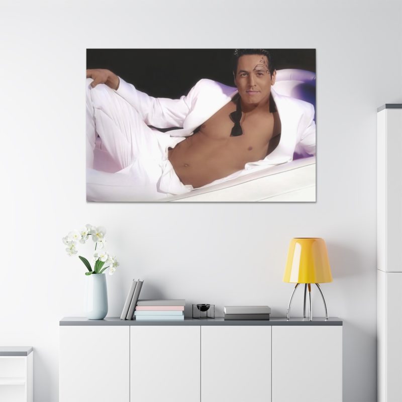 Sexy Commander Chakotay Canvas Stretched, 1.5'' - Image 3