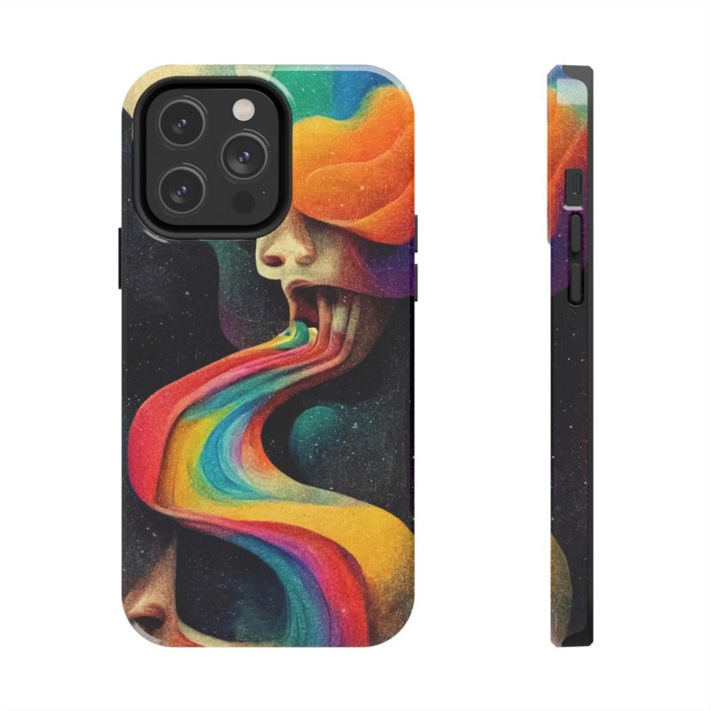 Psychedelic Mushroom Trip tough Phone Cases, Case-Mate - Image 23