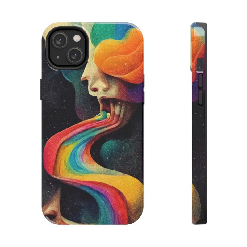 Psychedelic Mushroom Trip tough Phone Cases, Case-Mate - Image 15