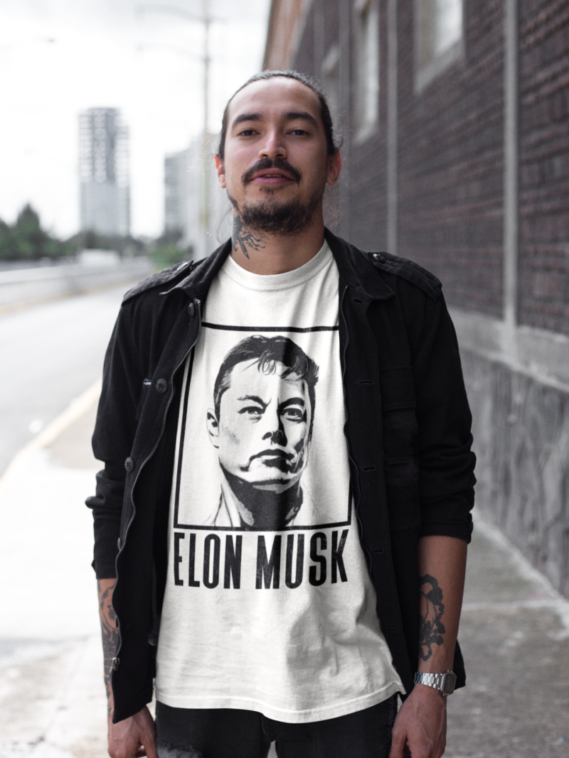 Elon Musk T-Shirt - Musk T-shirt art Unisex Jersey Short Sleeve Tee