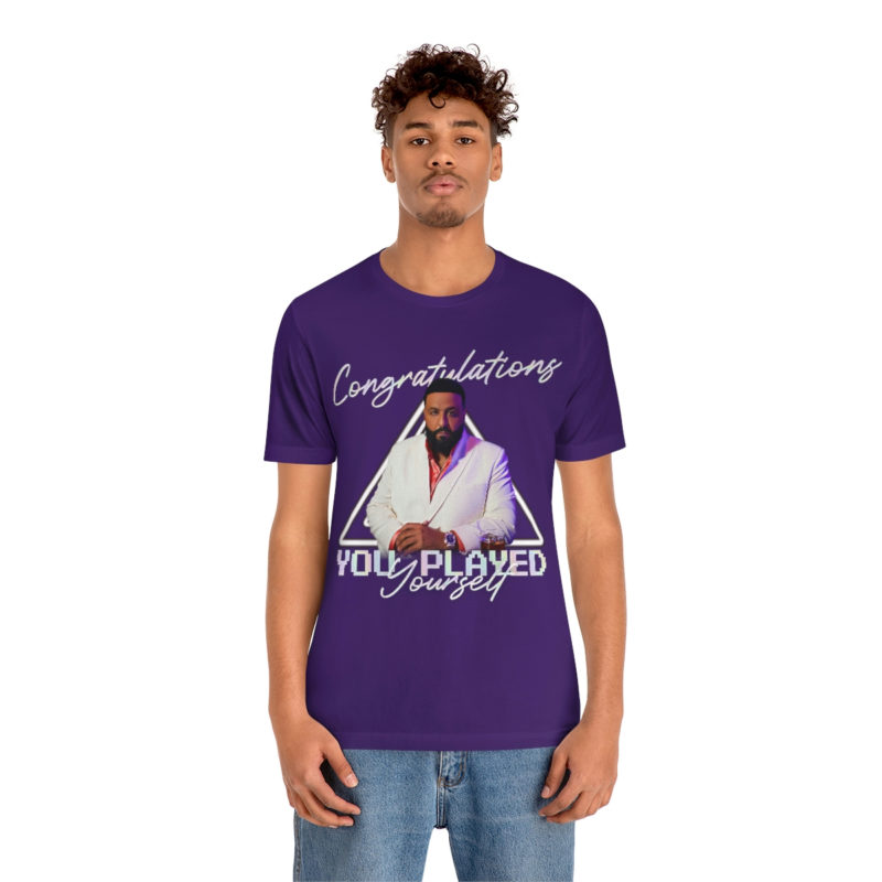 DJ Khaled Congratulations, You Played Yourself Unisex Jersey Short Sleeve T-Shirt - Image 18