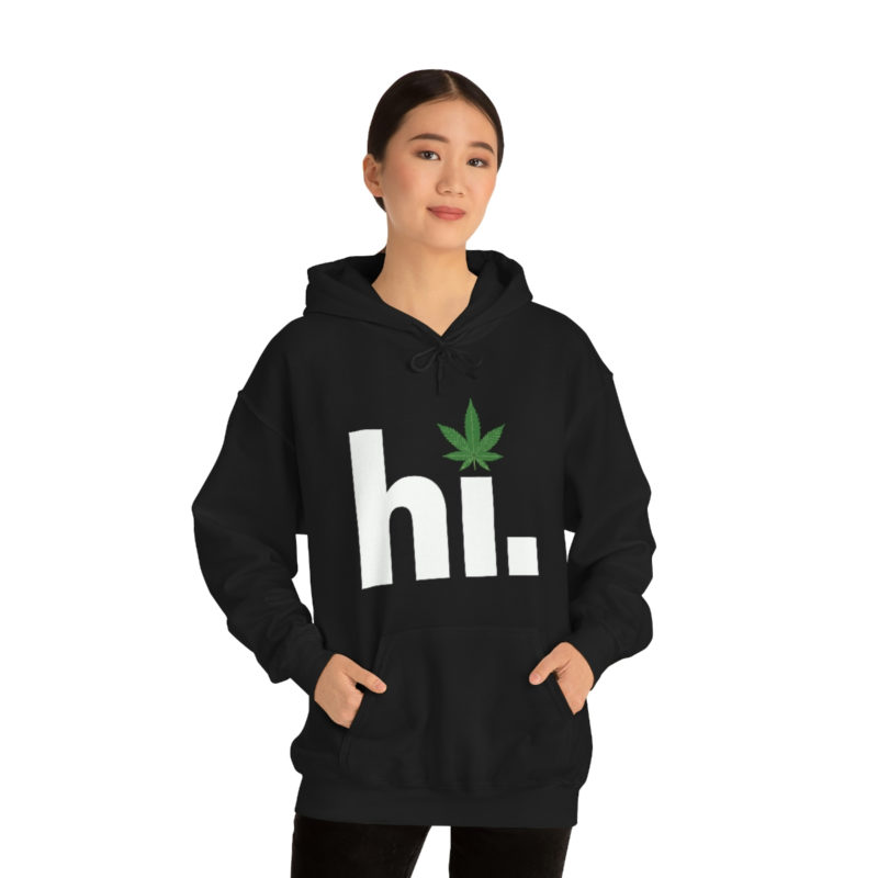 hi. 420 Friends Unisex Heavy Blend™ Hooded Sweatshirt - Image 2