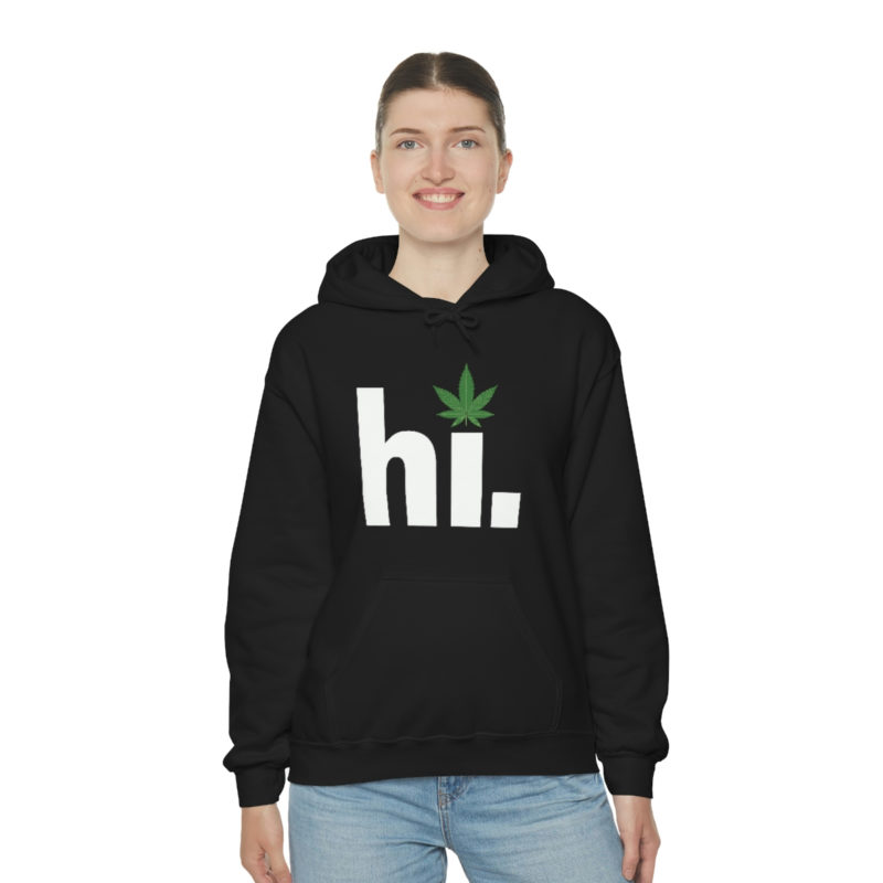 hi. 420 Friends Unisex Heavy Blend™ Hooded Sweatshirt - Image 4