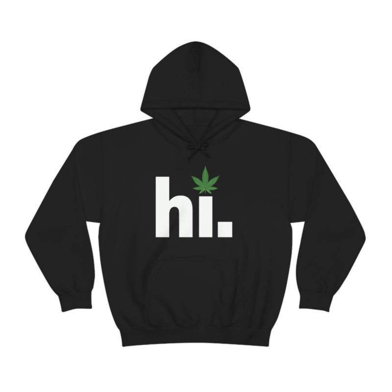 hi. 420 Friends Unisex Heavy Blend™ Hooded Sweatshirt