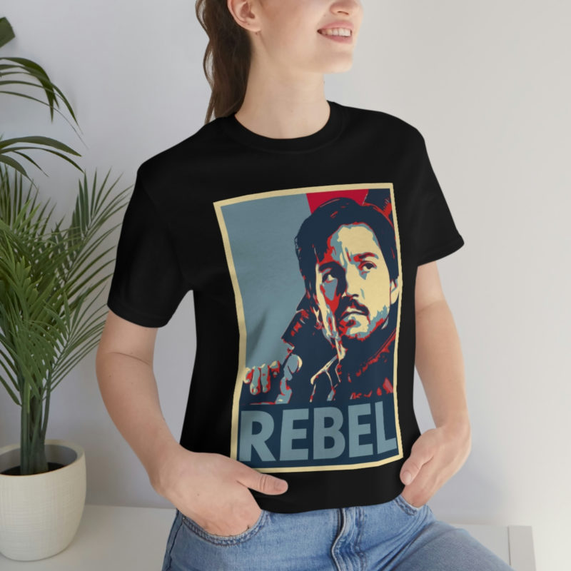 Cassian Andor Rebel Unisex Jersey Short Sleeve T-Shirt - Image 6