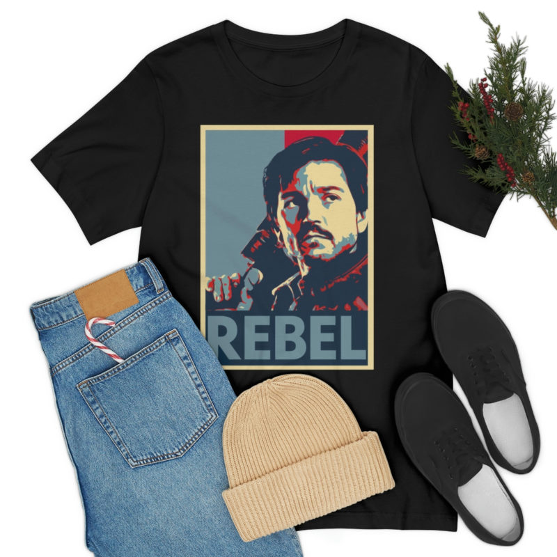 Cassian Andor Rebel Unisex Jersey Short Sleeve T-Shirt - Image 7