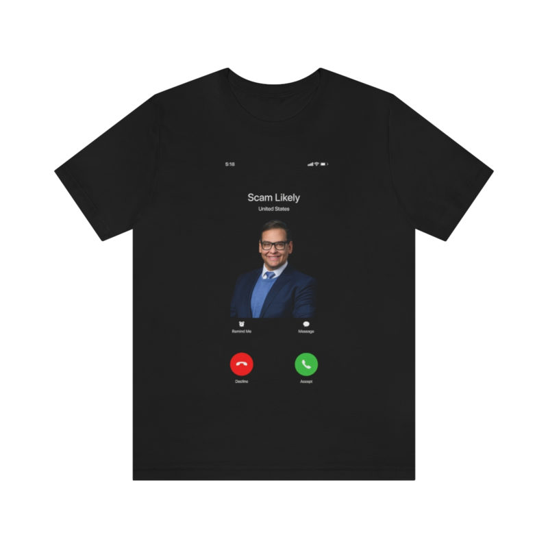 George Santos Scam Likely | Bella + Canvas Unisex Jersey Short Sleeve Tee