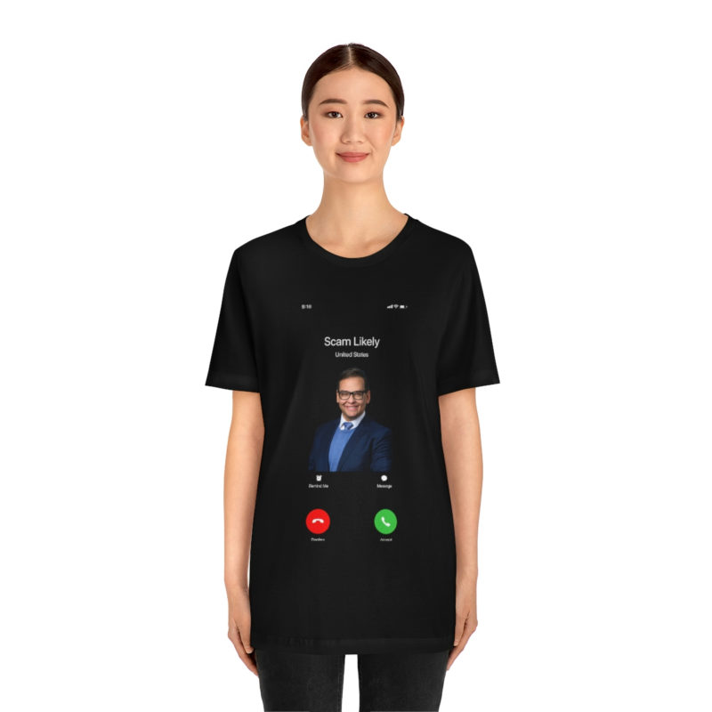 George Santos Scam Likely | Bella + Canvas Unisex Jersey Short Sleeve Tee - Image 2