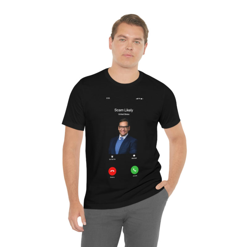 George Santos Scam Likely | Bella + Canvas Unisex Jersey Short Sleeve Tee - Image 5
