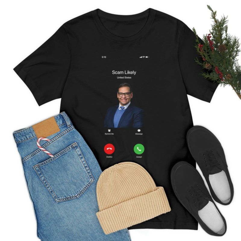 George Santos Scam Likely | Bella + Canvas Unisex Jersey Short Sleeve Tee - Image 7