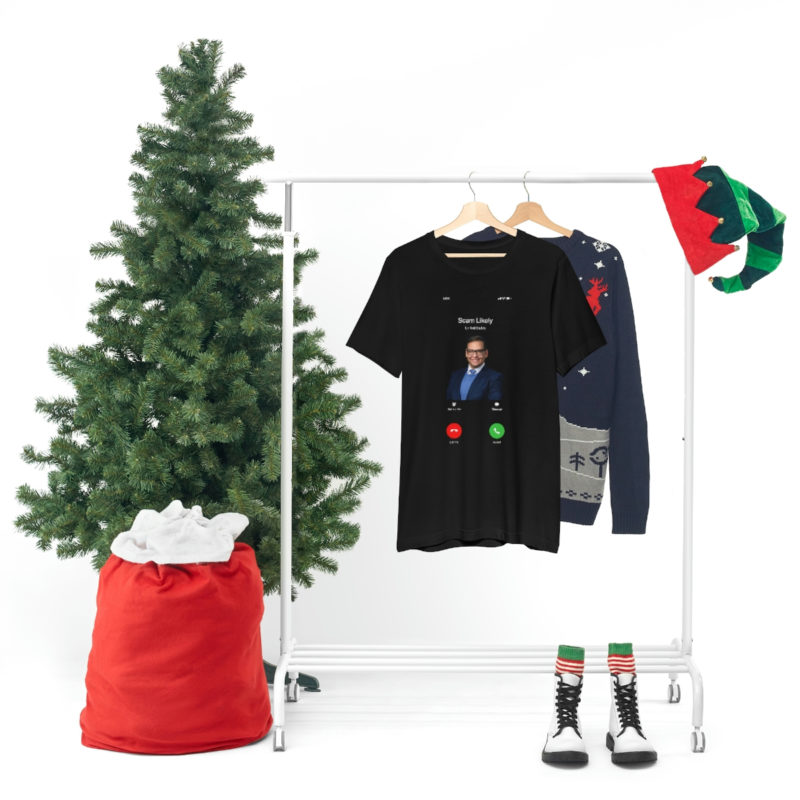 George Santos Scam Likely | Bella + Canvas Unisex Jersey Short Sleeve Tee - Image 8
