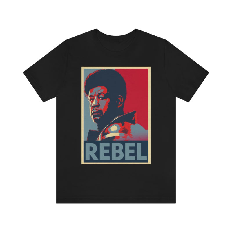Star Wars Andor Rebel Saw Gerrera | Bella+Canvas Unisex Jersey Short Sleeve Tee - Image 2