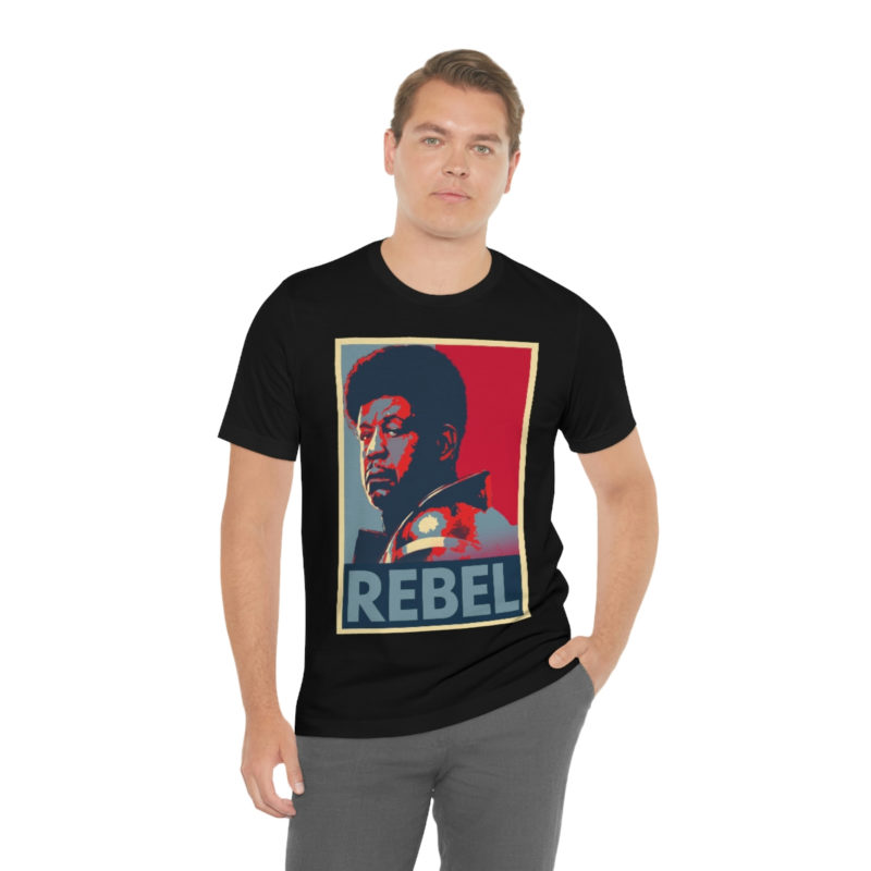 Star Wars Andor Rebel Saw Gerrera | Bella+Canvas Unisex Jersey Short Sleeve Tee - Image 6