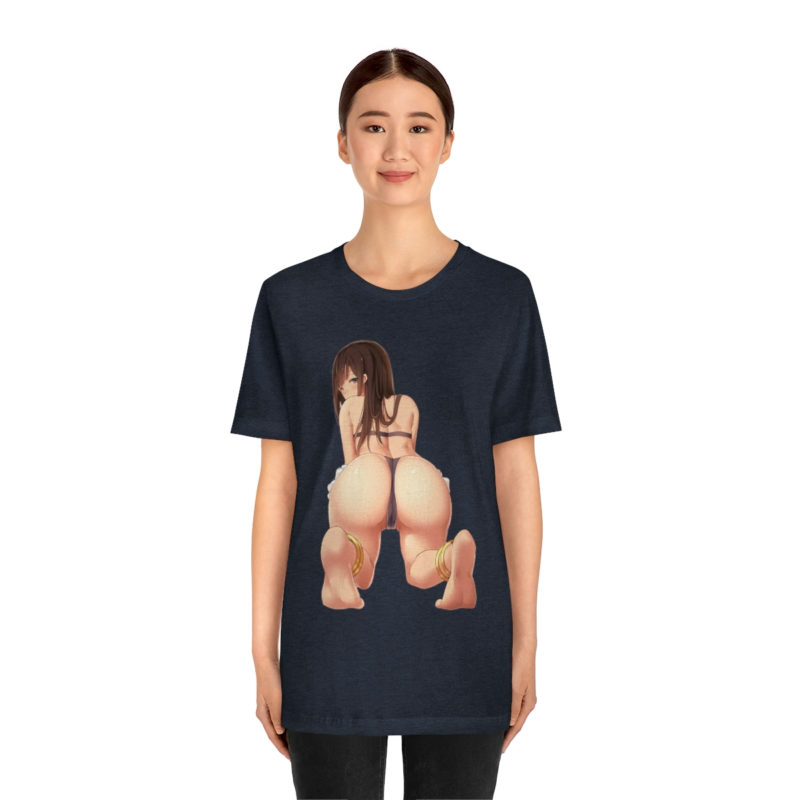 Sexy Hentai Girl Unisex Jersey Short Sleeve Tee - Image 29
