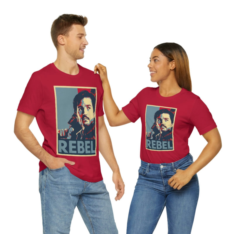 Cassian Andor Rebel Unisex Jersey Short Sleeve T-Shirt - Image 27