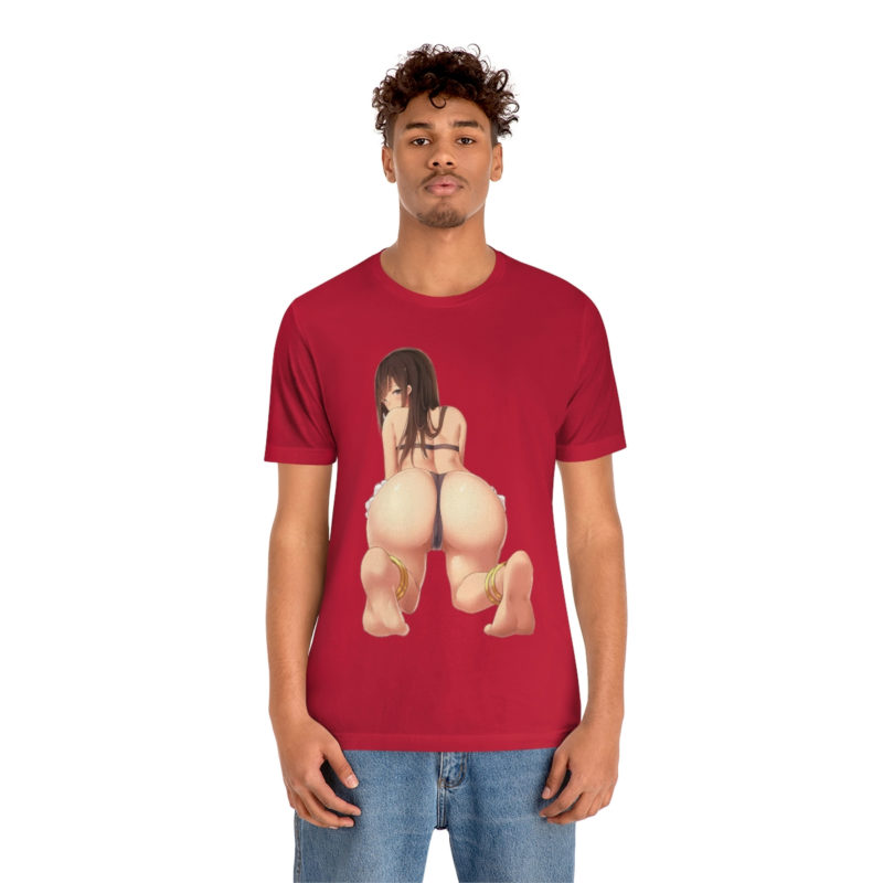 Sexy Hentai Girl Unisex Jersey Short Sleeve Tee - Image 57