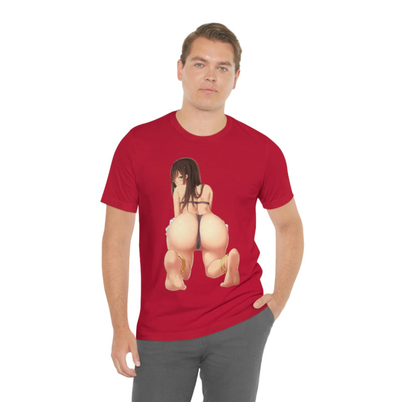 Sexy Hentai Girl Unisex Jersey Short Sleeve Tee - Image 59