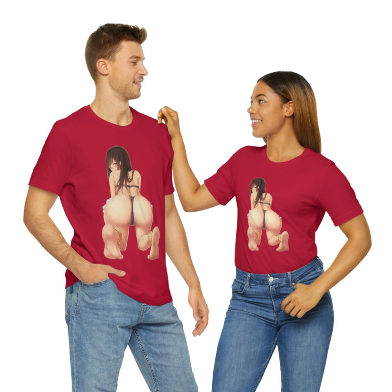 Sexy Hentai Girl Unisex Jersey Short Sleeve Tee - Image 63