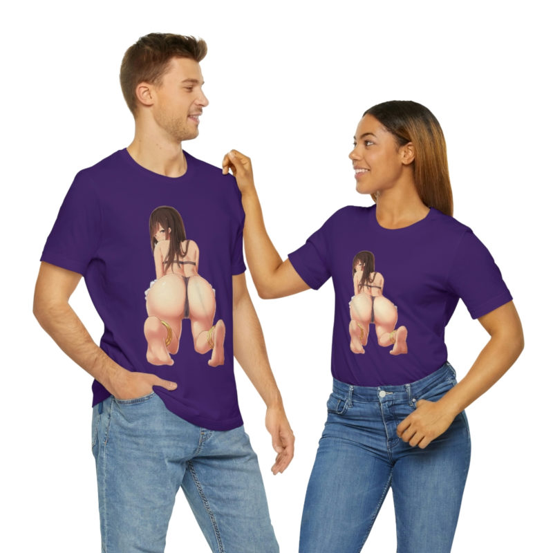 Sexy Hentai Girl Unisex Jersey Short Sleeve Tee - Image 45