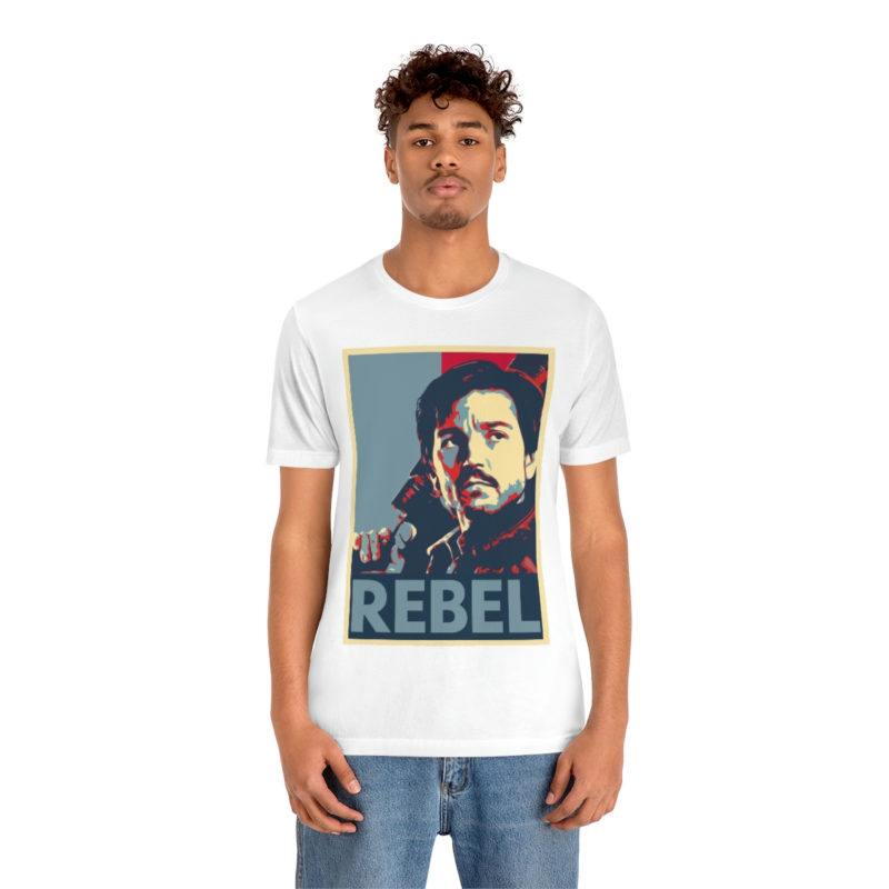 Cassian Andor Rebel Unisex Jersey Short Sleeve T-Shirt - Image 12