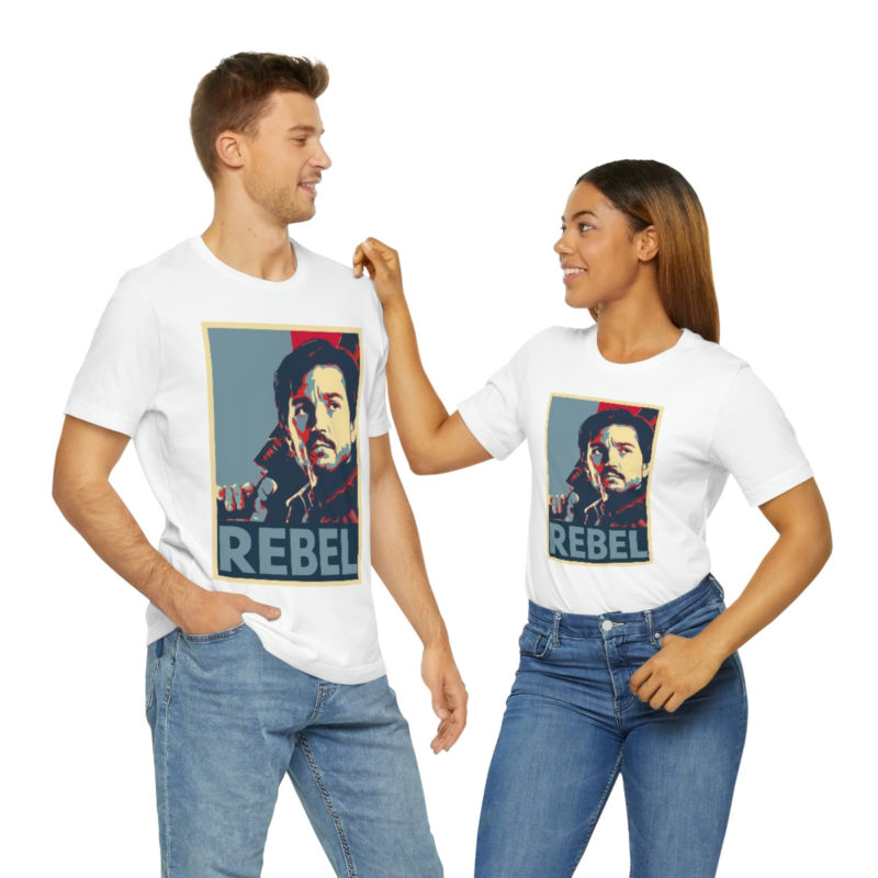 Cassian Andor Rebel Unisex Jersey Short Sleeve T-Shirt - Image 18
