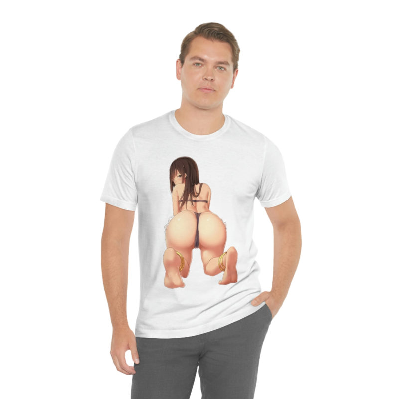 Sexy Hentai Girl Unisex Jersey Short Sleeve Tee - Image 14