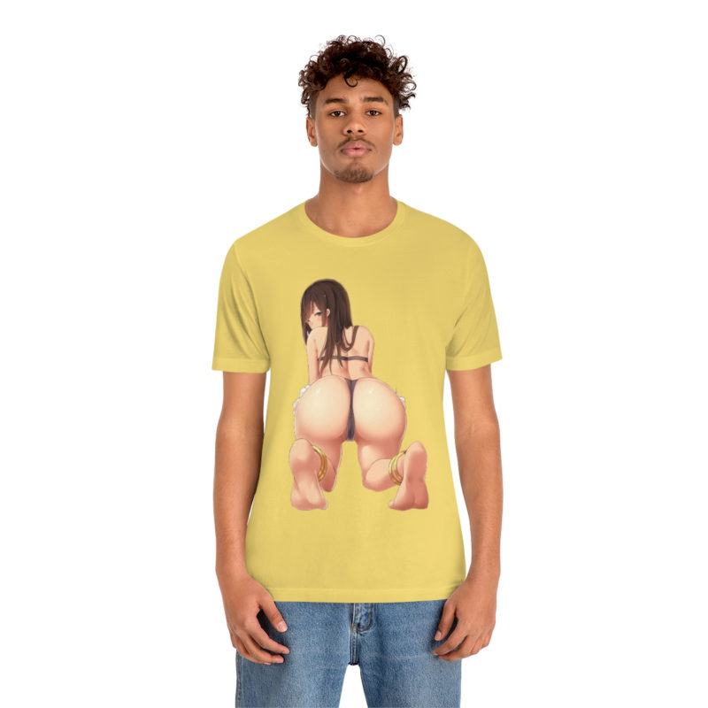 Sexy Hentai Girl Unisex Jersey Short Sleeve Tee - Image 3