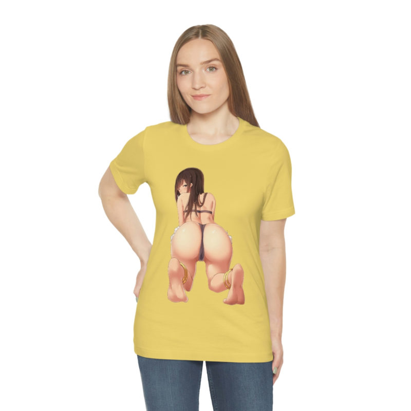 Sexy Hentai Girl Unisex Jersey Short Sleeve Tee - Image 4