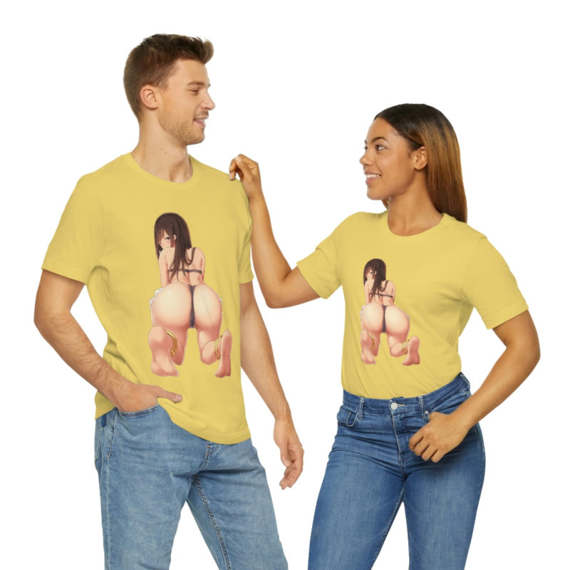 Sexy Hentai Girl Unisex Jersey Short Sleeve Tee - Image 9