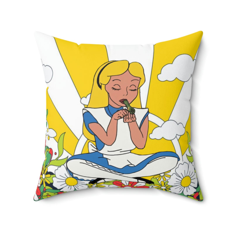 Stoner Fairytale Princess 420 Spun Polyester Square Pillow - Image 10