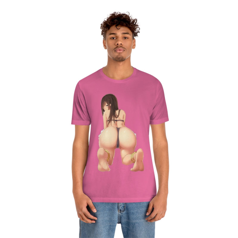 Sexy Hentai Girl Unisex Jersey Short Sleeve Tee - Image 48