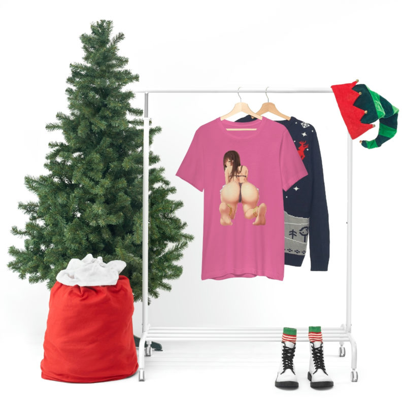 Sexy Hentai Girl Unisex Jersey Short Sleeve Tee - Image 53