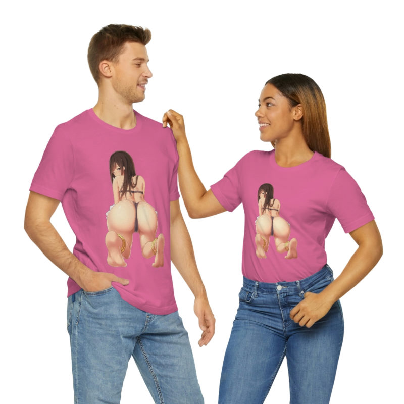 Sexy Hentai Girl Unisex Jersey Short Sleeve Tee - Image 54
