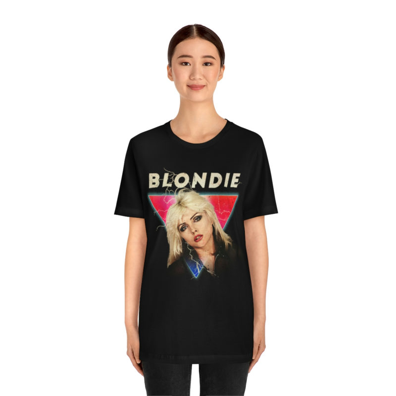 Retro Vintage Style Blondie Unisex Jersey Short Sleeve Tee - Image 5