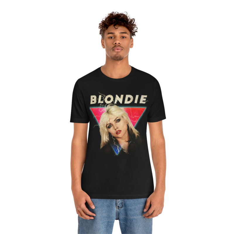 Retro Vintage Style Blondie Unisex Jersey Short Sleeve Tee - Image 6