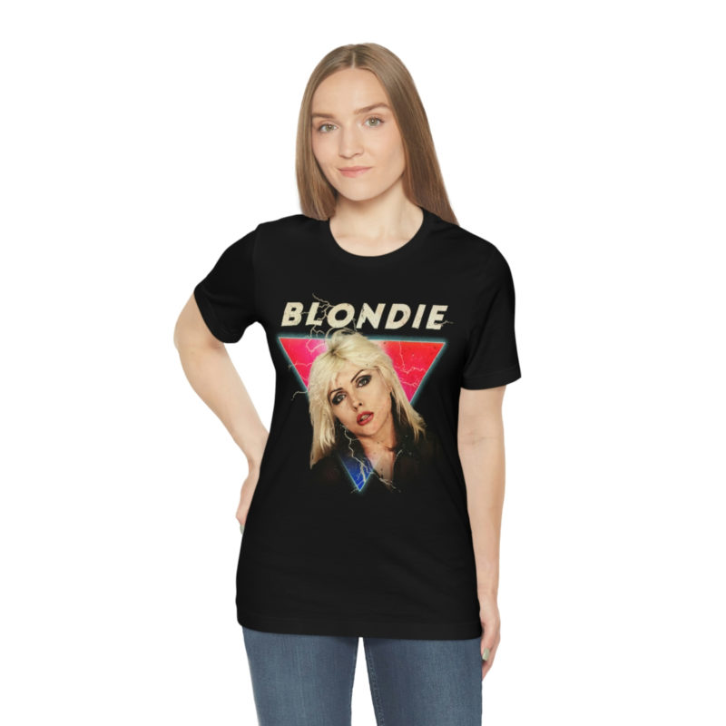 Retro Vintage Style Blondie Unisex Jersey Short Sleeve Tee - Image 7