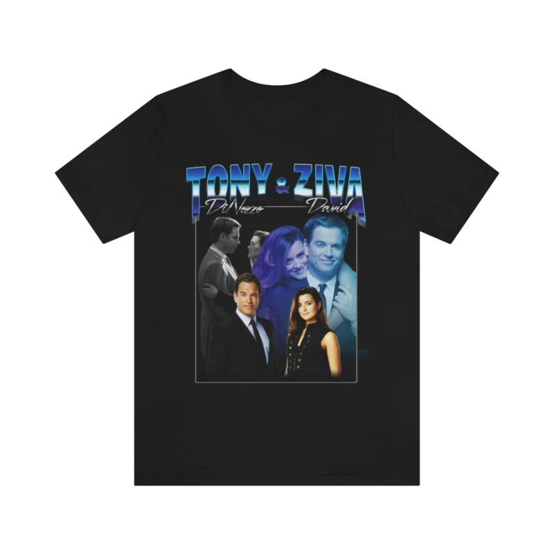 Tony DiNozzo and Ziva David T-Shirt | NCIS Fan Unisex Jersey T-Shirt