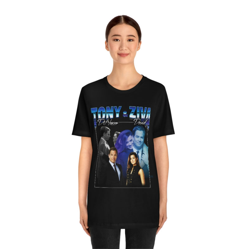 Tony DiNozzo and Ziva David T-Shirt | NCIS Fan Unisex Jersey T-Shirt - Image 3