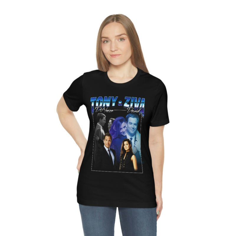 Tony DiNozzo and Ziva David T-Shirt | NCIS Fan Unisex Jersey T-Shirt - Image 5