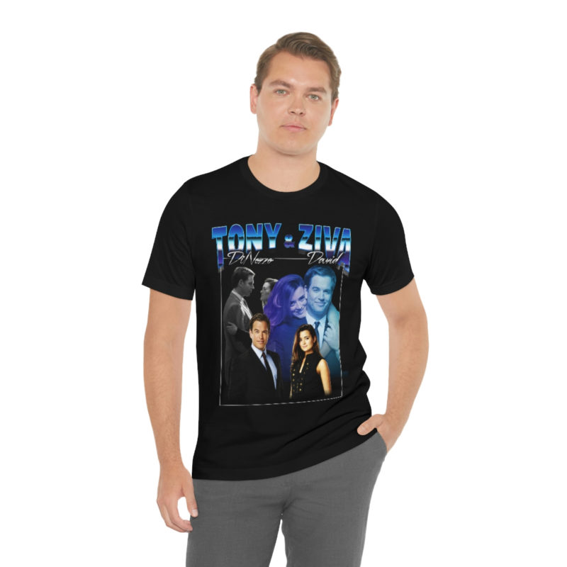 Tony DiNozzo and Ziva David T-Shirt | NCIS Fan Unisex Jersey T-Shirt - Image 6