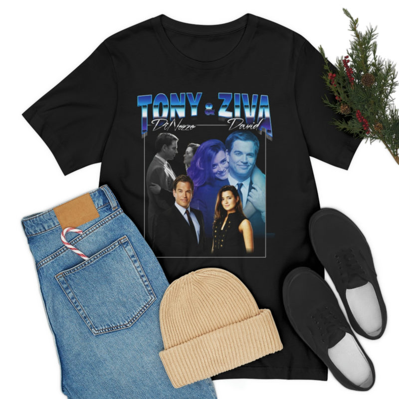 Tony DiNozzo and Ziva David T-Shirt | NCIS Fan Unisex Jersey T-Shirt - Image 8