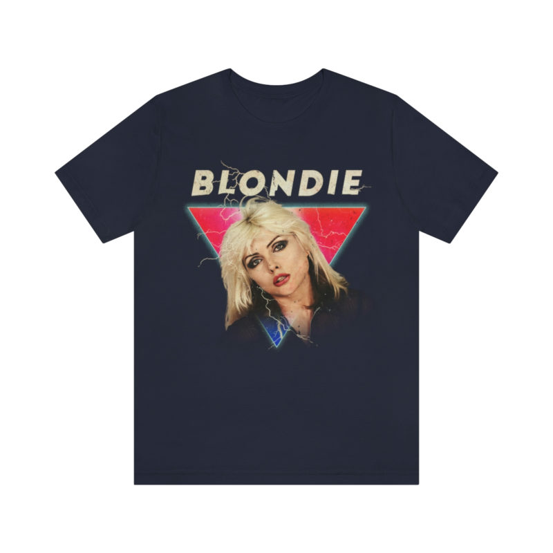 Retro Vintage Style Blondie Unisex Jersey Short Sleeve Tee - Image 10