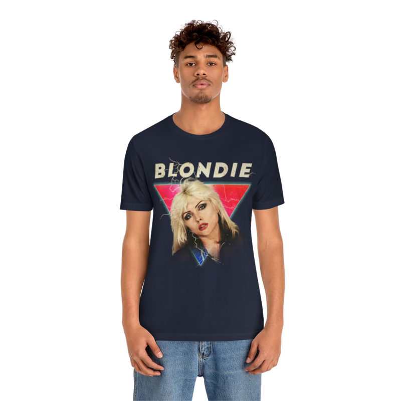 Retro Vintage Style Blondie Unisex Jersey Short Sleeve Tee - Image 11