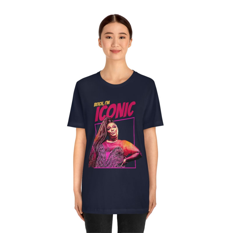 Lizzo, Bitch I'm Iconic - Bella+Canvas Unisex Jersey Short Sleeve T-Shirt - Image 13