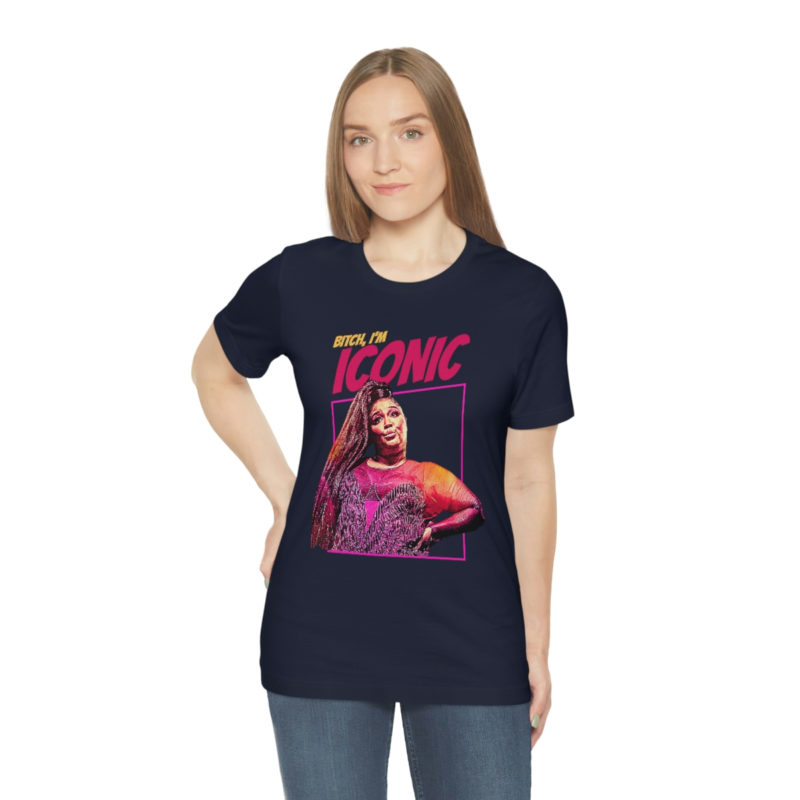 Lizzo, Bitch I'm Iconic - Bella+Canvas Unisex Jersey Short Sleeve T-Shirt - Image 15