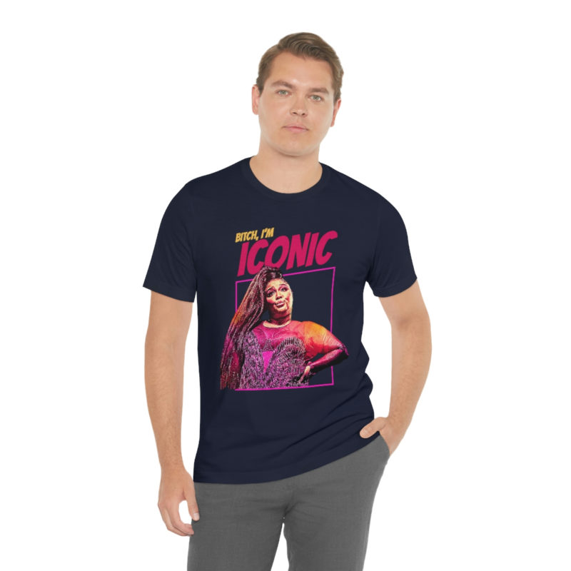 Lizzo, Bitch I'm Iconic - Bella+Canvas Unisex Jersey Short Sleeve T-Shirt - Image 16