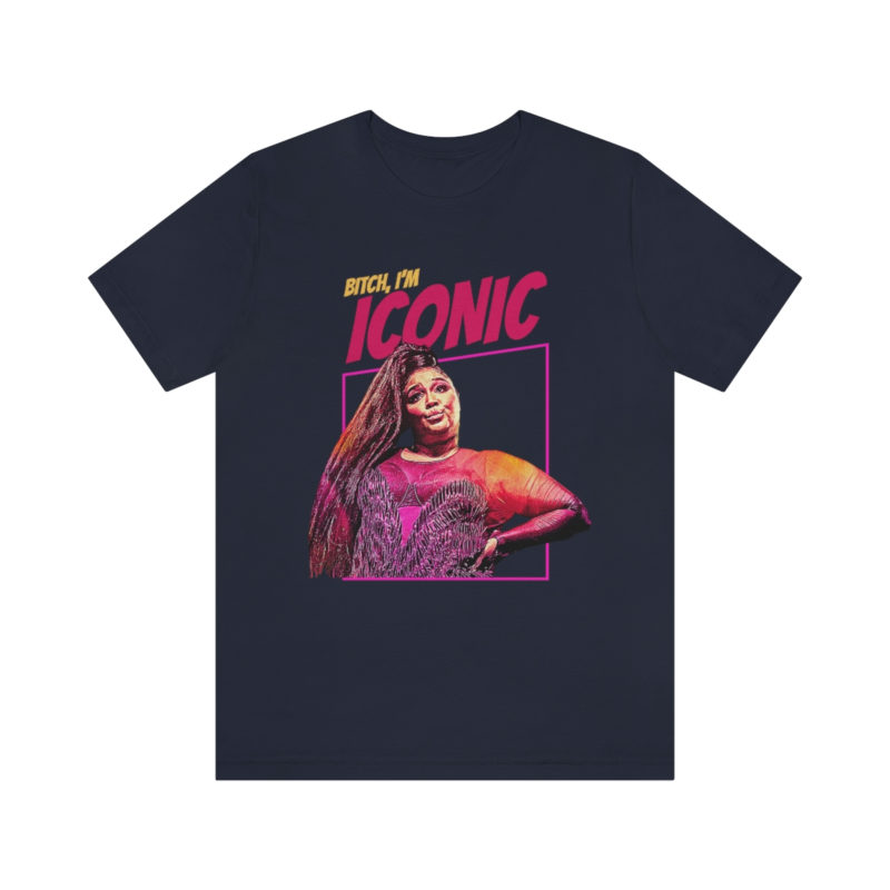 Lizzo, Bitch I'm Iconic - Bella+Canvas Unisex Jersey Short Sleeve T-Shirt - Image 11