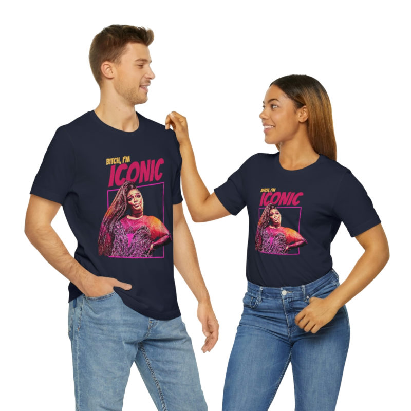 Lizzo, Bitch I'm Iconic - Bella+Canvas Unisex Jersey Short Sleeve T-Shirt - Image 20