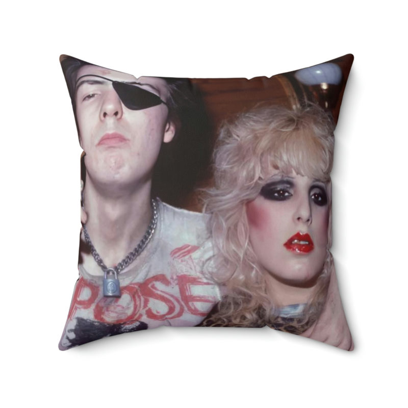 Sid and Nancy Spun Polyester Square Pillow - Image 10