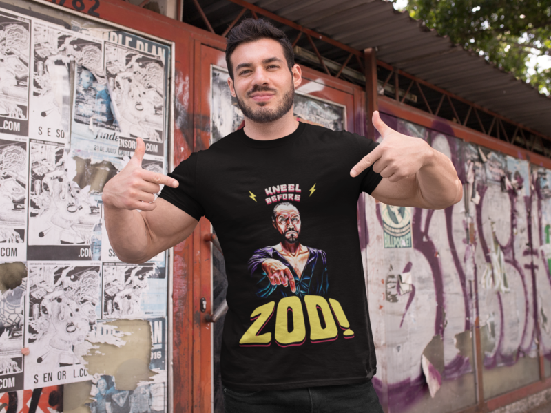 Kneel Before Zod! - Unisex Jersey Short Sleeve Bella+Canvas T-Shirt - Image 4